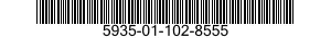 5935-01-102-8555 ADAPTER,CABLECLAMPTOCONNECTOR 5935011028555 011028555