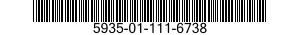5935-01-111-6738  5935011116738 011116738