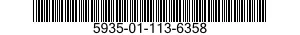 5935-01-113-6358  5935011136358 011136358