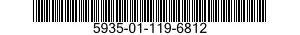 5935-01-119-6812 PLUG,TIP 5935011196812 011196812