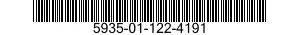 5935-01-122-4191 SOCKET,PLUG-IN ELECTRONIC COMPONENTS 5935011224191 011224191