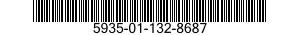 5935-01-132-8687 RETAINER,ELECTRICAL CONNECTOR 5935011328687 011328687