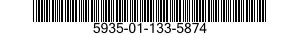 5935-01-133-5874 CONNECTOR,PLUG,ELECTRICAL 5935011335874 011335874