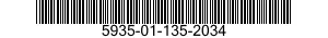5935-01-135-2034  5935011352034 011352034