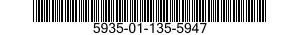 5935-01-135-5947 SOCKET,PLUG-IN ELECTRONIC COMPONENTS 5935011355947 011355947