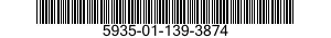 5935-01-139-3874  5935011393874 011393874