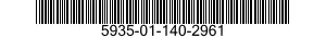 5935-01-140-2961  5935011402961 011402961