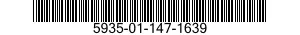 5935-01-147-1639 CONNECTOR,RECEPTACLE,ELECTRICAL 5935011471639 011471639