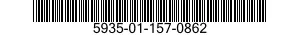 5935-01-157-0862 SHELL,ELECTRICAL CONNECTOR 5935011570862 011570862