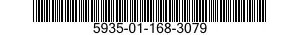5935-01-168-3079 SOCKET,PLUG-IN ELECTRONIC COMPONENTS 5935011683079 011683079