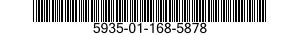 5935-01-168-5878 SOCKET,PLUG-IN ELECTRONIC COMPONENTS 5935011685878 011685878