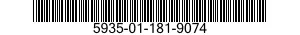 5935-01-181-9074 POLARIZING KEY,ELECTRICAL CONNECTOR 5935011819074 011819074