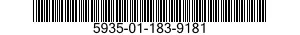 5935-01-183-9181 CONNECTOR BODY,RECEPTACLE,ELECTRICAL 5935011839181 011839181