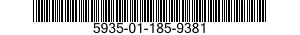 5935-01-185-9381  5935011859381 011859381