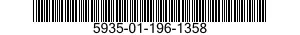 5935-01-196-1358 POLARIZING KEY,ELECTRICAL CONNECTOR 5935011961358 011961358