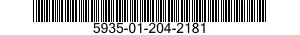 5935-01-204-2181  5935012042181 012042181