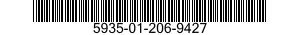5935-01-206-9427 CONNECTOR,RECEPTACLE,ELECTRICAL 5935012069427 012069427