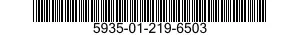5935-01-219-6503 CONNECTOR,PLUG,ELECTRICAL 5935012196503 012196503