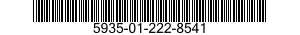 5935-01-222-8541 SOCKET,PLUG-IN ELECTRONIC COMPON 5935012228541 012228541