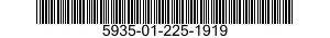 5935-01-225-1919 SOCKET,PLUG-IN ELECTRONIC COMPON 5935012251919 012251919