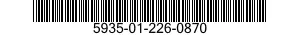 5935-01-226-0870  5935012260870 012260870