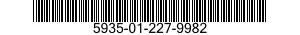 5935-01-227-9982 ADAPTER,CABLE CLAMP TO CONNECTOR 5935012279982 012279982