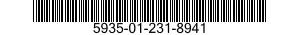 5935-01-231-8941 SOCKET,PLUG-IN ELECTRONIC COMPONENTS 5935012318941 012318941