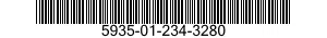 5935-01-234-3280 SHELL,ELECTRICAL CONNECTOR 5935012343280 012343280