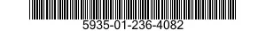 5935-01-236-4082 CONNECTOR,PLUG,ELECTRICAL 5935012364082 012364082