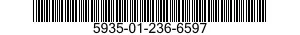 5935-01-236-6597  5935012366597 012366597