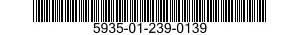 5935-01-239-0139 DUMMY CONNECTOR,PLUG 5935012390139 012390139