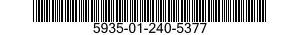 5935-01-240-5377 BACKSHELL,ELECTRICAL CONNECTOR 5935012405377 012405377