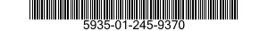 5935-01-245-9370 CONNECTOR,PLUG,ELECTRICAL 5935012459370 012459370