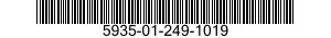 5935-01-249-1019 SHELL,ELECTRICAL CONNECTOR 5935012491019 012491019