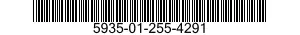 5935-01-255-4291 CONNECTOR,RECEPTACLE,ELECTRICAL 5935012554291 012554291