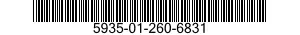 5935-01-260-6831 JACK,TIP 5935012606831 012606831