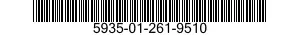 5935-01-261-9510 CONNECTOR BODY,RECEPTACLE,ELECTRICAL 5935012619510 012619510