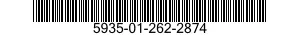 5935-01-262-2874 JACKSCREW,ELECTRICAL CONNECTOR 5935012622874 012622874