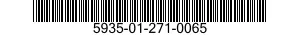 5935-01-271-0065  5935012710065 012710065