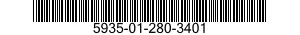 5935-01-280-3401 BACKSHELL,ELECTRICAL CONNECTOR 5935012803401 012803401