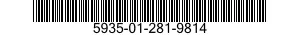 5935-01-281-9814 CONNECTOR,RECEPTACLE,ELECTRICAL 5935012819814 012819814