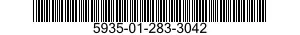 5935-01-283-3042 PLATE,RETAINING,ELECTRICAL CONNECTOR 5935012833042 012833042