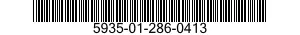 5935-01-286-0413 POLARIZING KEY,ELECTRICAL CONNECTOR 5935012860413 012860413