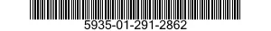 5935-01-291-2862 DUMMY CONNECTOR,PLUG 5935012912862 012912862