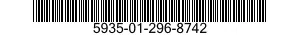 5935-01-296-8742 CONNECTOR,RECEPTACLE,ELECTRICAL 5935012968742 012968742