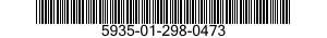 5935-01-298-0473 PLATE,RETAINING,ELECTRICAL CONNECTOR 5935012980473 012980473