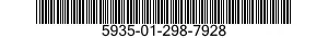 5935-01-298-7928 CONNECTOR BODY,RECEPTACLE,ELECTRICAL 5935012987928 012987928