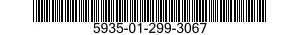 5935-01-299-3067 CONNECTOR,RECEPTACLE,ELECTRICAL 5935012993067 012993067