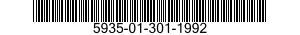 5935-01-301-1992 CONNECTOR,RECEPTACLE,ELECTRICAL 5935013011992 013011992