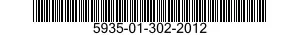 5935-01-302-2012 CONNECTOR,RECEPTACLE,ELECTRICAL 5935013022012 013022012